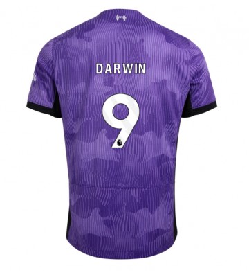 Liverpool Darwin Nunez #9 Tredjedrakt 2023-24 Kortermet
